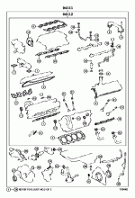 ENGINE OVERHAUL GASKET KIT 1